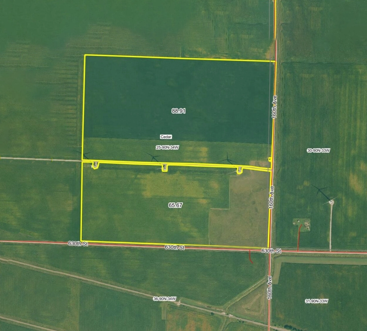 160 acres +/- Pocahontas Co, Iowa