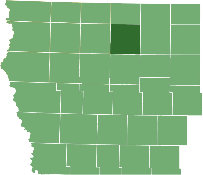 Palo Alto County farmland