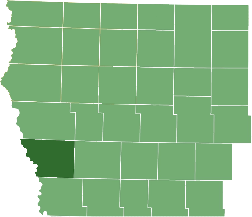 Monona County Map