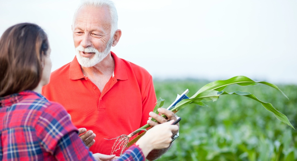visit farmland as absentee owner
