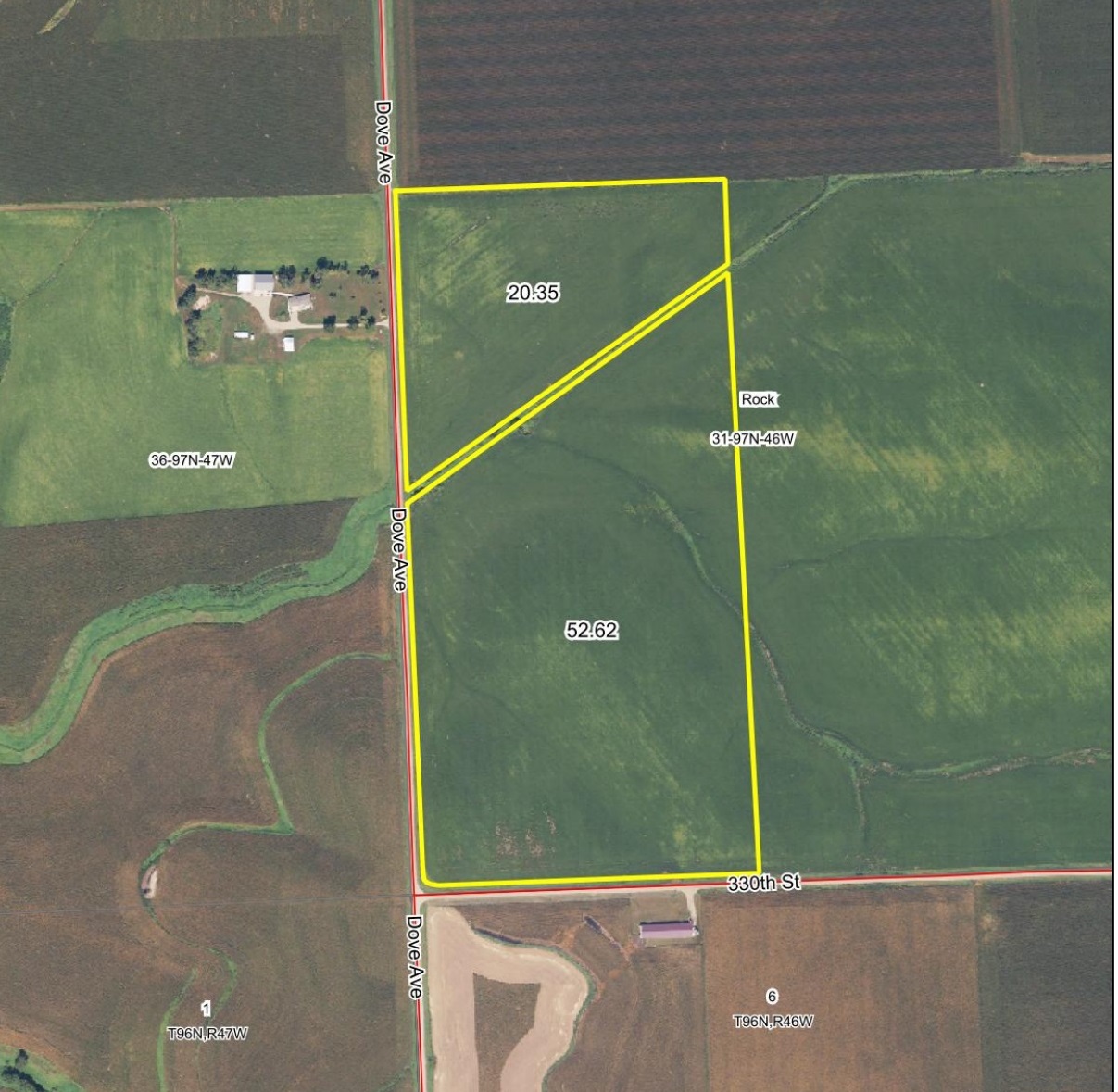 80 Acres More or Less Sioux County, Iowa